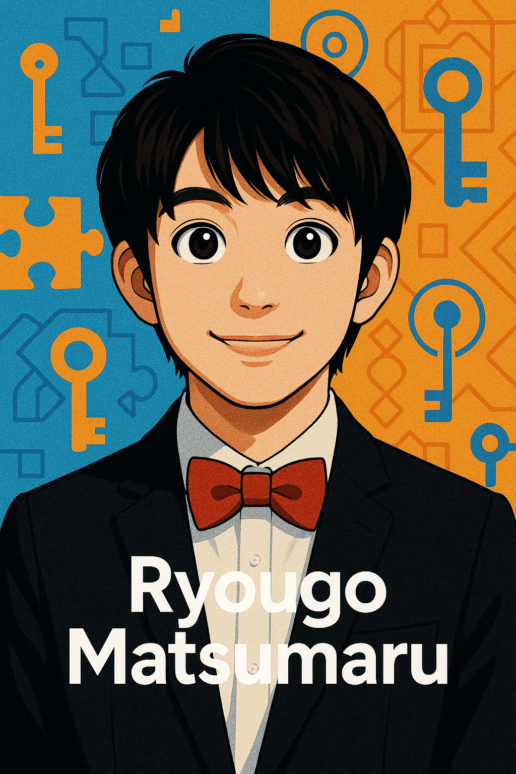 謎解きクリエーター・松丸亮吾さんをイメージしたAI生成画像です（本人ではありません）
